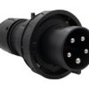 Wtyczka Siłowa 63A 5P 380V-415V /Fe/ Ip67 Czarna
