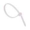 3.6mm x 140mm White Cable Tie - Pack of 100