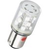 Barthelme 52192411 Rotating 15x LED Assembly Red 240V AC BA15d