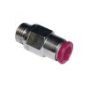 Norgren C02241048 Self-Sealing Straight Adaptor G1/2 Ext. Thread 10mm Hose O/D
