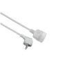 Przedłużacz 1-Gniazdowy, 5M, 3X1,0Mm Owy Biały 28213