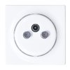 Gniazdko Walli N TV-SAT Outlet FIBARO Walli FGWTFEU-021