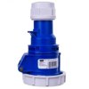 Gniazdo przenośne 16A 3P 230V niebieskie IP67 SHARK 2132-6