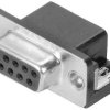 Weidmüller D-SUB F6.3 T09HU 3.2B4 TY BK 2701710000 Złącze żeńskie D-Sub 90 ° Ilość styków: 9 lutowane 90 szt.