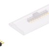 Pin header, 9 pole, pitch 2.54 mm, straight, black, SL12SMD0359SBSM