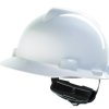 Kask ochronny, Biały, HPPE, Standardowy, V-Gard