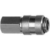 Quick-release coupling, L 57.5 mm, 35 bar, stainless steel, for hose, 107422