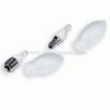 E14 B38 G9 25W klar Kanlux JG9/C 230V Lampa z wymienną żarówką halogenową /adapter E14 → G9/