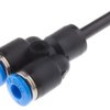 Złączka pneumatyczna Wciskane 4 mm Wciskane 4 mm Festo Adapter rozgałęźny do rur