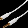 MU1MMMSWH Audio cable, 3.5-mm jack, stereo, 1.0 m, white