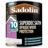 Sadolin 5028825 Superdec Opaque Wood Protection Super White Satin 1 litre