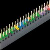 Raspberry Pi - GPIO Header, 40-pin, RM 2.54, colour coded