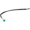 Bulgin L295000NAE 8mm Mounting Hole Green 230V Neon Leaded Panel Indicator