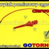 Miniaturowy chwytak pomiarowy cęgowy z przewodem | czerwony