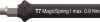 Trzon wymienny TORX MagicSpring do easyTorque seria 28595R T7x110mm / max. 0,9Nm 46893