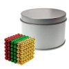 Neocube 5mm 216szt N35 RED-GOLD- GREEN kulki magnetyczne klocki NEPOWER