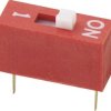 Przełącznik DIP Conrad DS-01, 1 x ON / OFF, 1-Pin