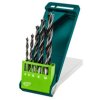 Wiertło do drewna spiralne 4.0 - 10 mm zestaw 5 szt. 60H802 TOPEX