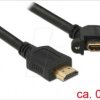 85467 Cable HDMI A male > HDMI A female 4K, 110°, 50 cm