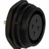 SPP2912-4GZ-P Gniazdo 4 pin, zakręcane na obudowę, zakręcany, wodoodporny - gwint zewnętrzny (25A)