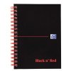 Notatnik Czarny/czerwony Okładka twarda A6 70 Sheets
