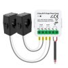 TUYA Wi-Fi Jednofazowy Zclamps Smart Home Meter AC100-240V 80A Monitorowanie energii w czasie rzeczywistym Podwójny kanał z apli