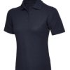 Navy - Med - 220GSM Ladies Poloshirt