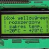 LCD-AC-1604A-YHY Y/G-E12 C