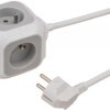 Listwa zasilająca z USB 4 gniazda, 1,4m H05VV-F3G1,5 *FR/BE* ALEA-Power 1150101