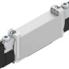 Zawór elektromagnetyczny Festo 2 x 3/2 zamknięte, Monostabilne Jednostki metryczne Elektryczny 10 bar 3 portowy VUVG 24V