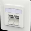 130D381027-I E-DAT Modul Cat.6a IDC 2 Port UP traffic white
