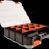 18417 Assortment box with 34 compartments, 320 x 270 x 80 mm, orange/b