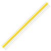 PH40SS r.2,54mm 1x40 pin Żółta