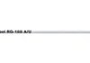 Coaxial cable, 50 Ω, RG 188 A/U, black