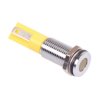 Q8F9CXXHY12E-X0237 Hyper Bright Yellow Flush 8mm 12VDC LED Panel Indicator IP67 APEM