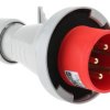 Złącze przemysłowe - zasilające 32A Wtyczka 415 V 3P + N + E Męski Legrand Czerwony Montaż na kablu, IP67