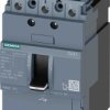 Wyłącznik kompaktowy MCCB, Typ M, 3-biegunowy, 100A, 690V, 500V, Siemens, 3VA1