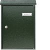 Burg Wächter 61070 LETTER 5832 GR Steel Letterbox Green Including 2 Keys