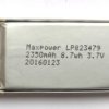 Akumulator Li-Poly 2350mAh LP823479