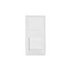 KOS45 Moduł - gniazdo teleinformatyczne RJ45 kat.5e 22,5x45 z przesłoną białe 500401
