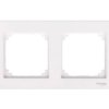 Merten M-Plan Ramka podwójna biel polarna MTN515219