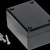 ABS enclosure, (L x W x H) 81 x 56 x 28 mm, black (RAL 9005), IP65, 1594BWBK