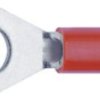 Końcówka kablowa oczkowa izolowana Klauke 6206, M6, 6.5 mm, 0.5 - 1 mm2