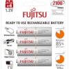 4 x akumulatorki Fujitsu R6/AA 2000mAh HR-3UTCEX