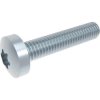Pan head screw, TX, M2.5, Ø 5 mm, 12 mm, steel, galvanized, DIN 7985, BYB-3-14H9035