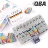 Zestaw szybkozłączek przelotowo-rozgałęźnych (kolor) QNC63317 17szt