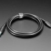 Adafruit USB Type C 3.1 PD to 5.5mm Barrel Jack Cable - 20V 5A Output