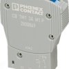 Circuit breaker, thermal-magnetic, 1 pole, 3 A, 50 V (DC), faston plug, IP30, 2800849