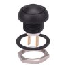ISR3Z1AD200 APEM Black Momentary 12mm Push Button SPST IP67
