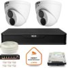 Zestaw Monitoringu Ip 2X Kamera Bcs-P-Eip28fwr3-Ai2 + Rejestrator 1Tb
